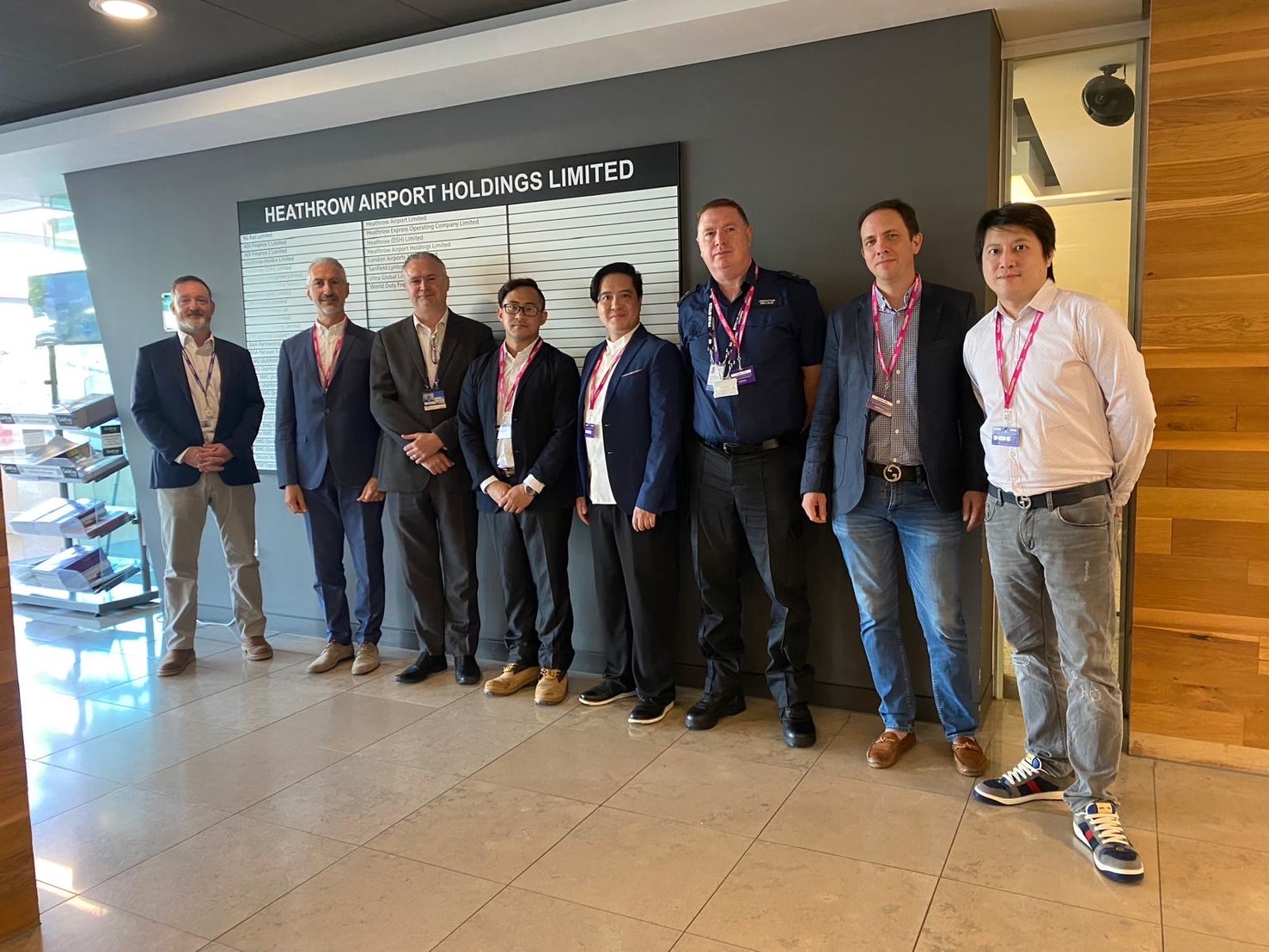 英國希斯洛機場-油庫參訪