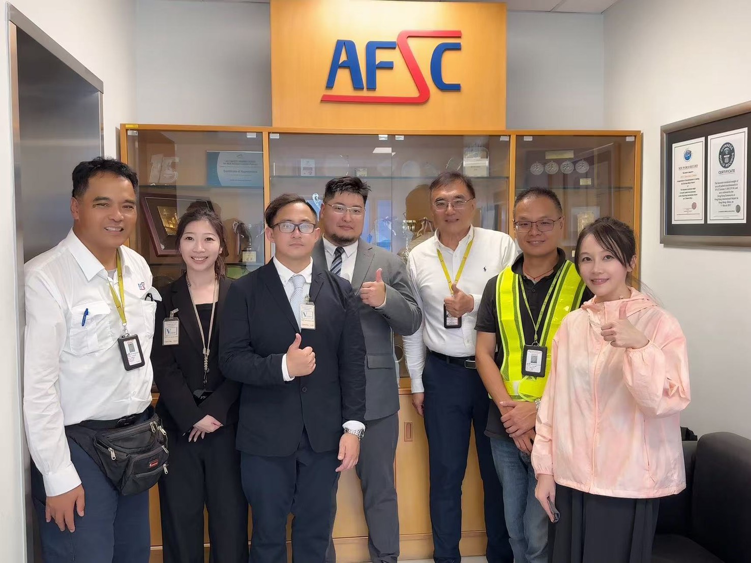 香港-赤臘角機場油庫 AFSC 交流參訪